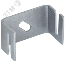 Держатель полосы 40х4 мм оцинкованная сталь HDZ