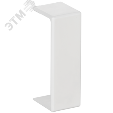 METRA MINI Соединитель на стык 40х16мм белый