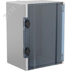TETRA Корпус пластиковый ЩМПп 400х300х220мм прозрачная дверь IP66 IEK