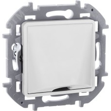 Вывод кабеля с зажимом для кабеля белый INSPIRIA