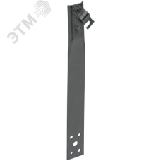 Держатель проводника круглого 6-10 мм винтовой прямой h 60 мм оцинкованная сталь TD