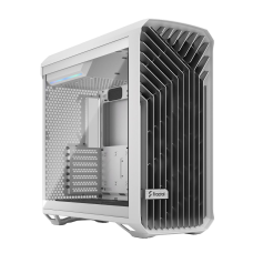 Корпус ПК без блока питания/ Case Fractal Design Torrent TG Clear Tint, Full-Tower, 2x180mm + 3x140mm, 2xUSB-A 3.2 + 1xUSB 3.2 Type-C E-ATX, SSI-CEB, SSI-EEB, ATX, mATX, mITX White