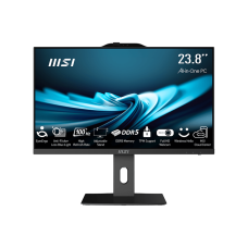 Моноблок/ MSI PRO AP242P 14M-653RU   23.8"(1920x1080 IPS)/Intel Core i5 14400(2.5Ghz)/16384Mb/512PCISSDGb/noDVD/Int:Intel UHD Graphics 730/Cam/BT/WiFi/-/war 1y/4.63kg/Black/Win11Pro + Wireless KB+M