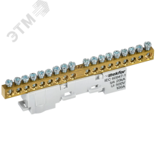 TEKFOR Шина L фаза неизолированная на универсальном держателе 6х9-18-Ср IEK