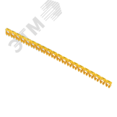 Маркер открытого типа KE 4-6мм2 символ 'T' (200шт/упак) IEK