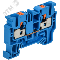 ARMAFIX Клемма пружинная Push In CP 10мм2 синяя IEK
