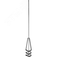 Миксер для песчано-гравийных смесей, шестигранный хвостовик, оцинкованный, на подвеске, 45х400 мм ''Профессионал''.