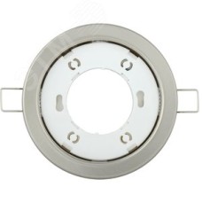 Светильник 4114 встраиваемый декоративный под лампу GX53 хром матовый