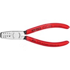 Пресс-клещи для обжима контактных гильз 4 гнезда 025-25мм (AWG 23-13) L=145мм обливные рукоятки блистер