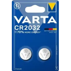 Элемент питания/ Батарейка Varta ELECTRONICS CR2032 BL2 Lithium 3V (6032) (2/20/200) (2 шт.)