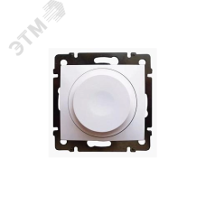 Светорегулятор поворотно-нажимной универсальный LED 300Вт белый VALENA DIY