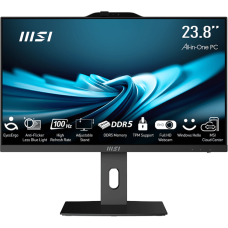 Моноблок/ MSI PRO AP242P 14M-685XRU   23.8"(1920x1080 IPS)/Intel Core i5 14400(2.5Ghz)/8192Mb/512PCISSDGb/noDVD/Int:Intel UHD Graphics 730/Cam/BT/WiFi/-/war 1y/4.63kg/Black/noOS + Wireless KB+M