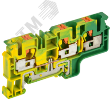 ARMAFIX Клемма пружинная Push-in CP-MC-PEN земля 3 вывода 10мм2 IEK