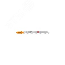 Полотна для лобзика Т-хвост, шаг зуба 4мм (6TPI), раб. длина 75мм, Би-металл сталь, 2шт