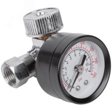 Регулятор подачи воздуха с манометром