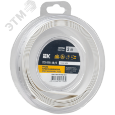 Трубка термоусадочная ТТУ нг-LS 10/5 белая (2м/упак) IEK