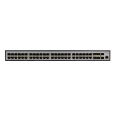 Коммутатор/ Managed L3 Switch 48x1000Base-T PoE, 6x10GBase-X SFP+, PoE Budget 370W, RJ45 Console, 19" w/brackets