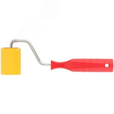 Валик прижимной резиновый, для обоев, желтый 50 мм
