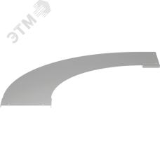 Крышка пов. лестн. LESTA 90град осн. 600мм R600
