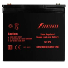 Батарея POWERMAN Battery CA12500, напряжение 12В, емкость 50Ач, макс. ток разряда 500А, макс. ток заряда 15А, свинцово-кислотная типа AGM, тип клемм M1, Д/Ш/В В229/138/208, 16.2 кг./ Battery POWERMAN Battery CA12500, voltage 12V, capacity 50Ah, max. disch