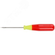 Шило шорное (сапожное) с крючком, пластиковая ручка 48/122 мм