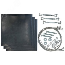 Комплект дополнительный для мачты 10м оцинкованная сталь