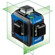 Зеленый нивелир лазерный КРЕСТ 3D