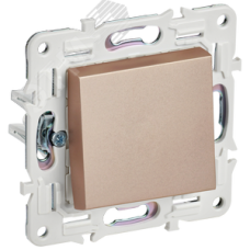 SKANDY Выключатель 1-клавишный кнопочный 10А SK-V14Sa песочный IEK