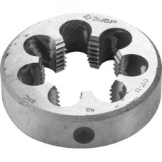 Плашка трубная G 1'', сталь 9ХС, круглая ручная