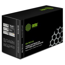 -/ Картридж лазерный Cactus CS-TK1110 TK-1110 черный (2500стр.) для Kyocera FS 1020MFP/1040/1120MFP