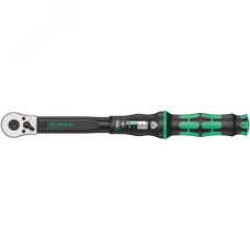 Ключ динамометрический с трещоткой с реверсом квадрат 3/8 DR 20-100 Нм погрешность ± 3% 405 мм. Click-Torque B 2