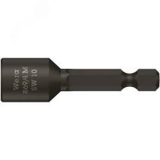 Головка торцевая 869/4 M с магнитом хвостовик 1/4 E 6.3 10X65 мм