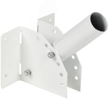 Кронштейн КР-3М D 48мм L 250мм под монтажную ленту регулируемый угол белый
