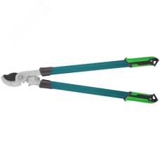 Сучкорез, тефлон. покрытие, наковальня, шестеренч. передача, стальные ручки с прорезинен. рукоятками