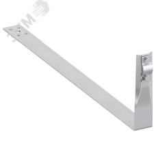 Держатель проводника круглого 6-10 мм черепичная кровля L 430 мм алюм