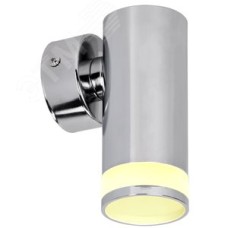 Светильник декоративный 4008 накладной настенный под лампу GU10 хром