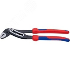 Клещи переставные ALLIGATOR сантехнические 70 мм (2 3/4) под ключ 60 мм L-300 мм Cr-V серые 2-компонентные рукоятки