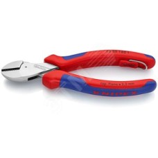 Бокорезы компактные X-CUT резка - мягкая проволока 48мм проволока средней твердости 38мм твердая проволока 27мм рояльная струна (HRC 59) 22мм L=160мм хромированные двухкомпонентные рукоятки крепление для страховки блистер