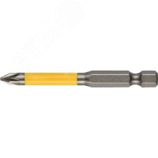 Биты ''INDUSTRIE'' торсионные, обточенные, для механизированного инструмента, PZ 2, 65мм, 2шт