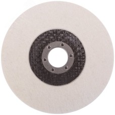 Круг полировальный войлочный для УШМ, сплошной 125 мм