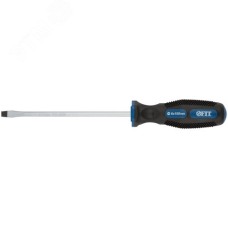 Отвертка ''Универсал'', CrV сталь, прорезиненная ручка, Профи 6х150 мм SL