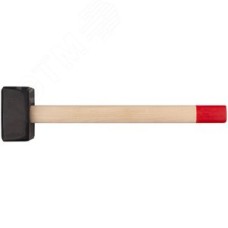 Кувалда кованая в сборе, деревянная ручка 6 кг