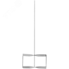 Миксер для строительных смесей оцинкованный усиленный Профи 212х600 мм