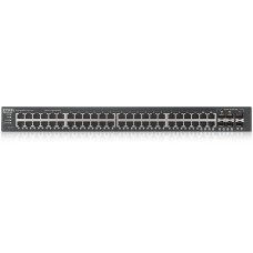 Коммутатор/ ZYXEL NebulaFlex Pro GS2220-50 Hybrid L2 Switch , 19 "rack, 44xGE, 4 combo ports (SFP / RJ-45), 2xSFP, standalone / cloud management