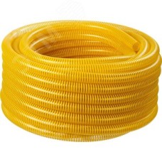 Шланг напорно-всасывающий со спиралью ПВХ, 10 атм, 38мм х 15м
