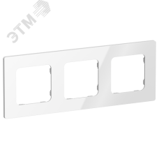 FLITE CLASSIC Рамка 3-местная РУ-3-К-ФлБ белый IEK
