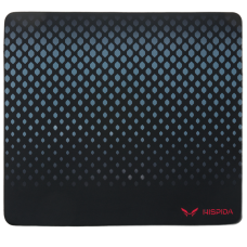 HISPIDA gaming mousepad 450x400x3, top white camel, bottom PORON, gift box