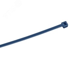 Хомут P6.6 детектируемый синий 3.6х150мм 100шт/упак IEK