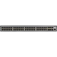 Коммутатор/ Managed L3 Switch 48x1000Base-T PoE, 6x10GBase-X SFP+, PoE Budget 880W, RJ45 Console, 19" w/brackets