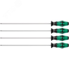 Набор отверток с фиксацией крепежа 4 предмета. 367/4 TORX HF Kraftform Plus